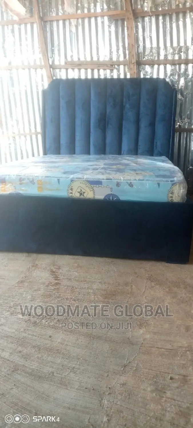 Blue Colour Bedframe