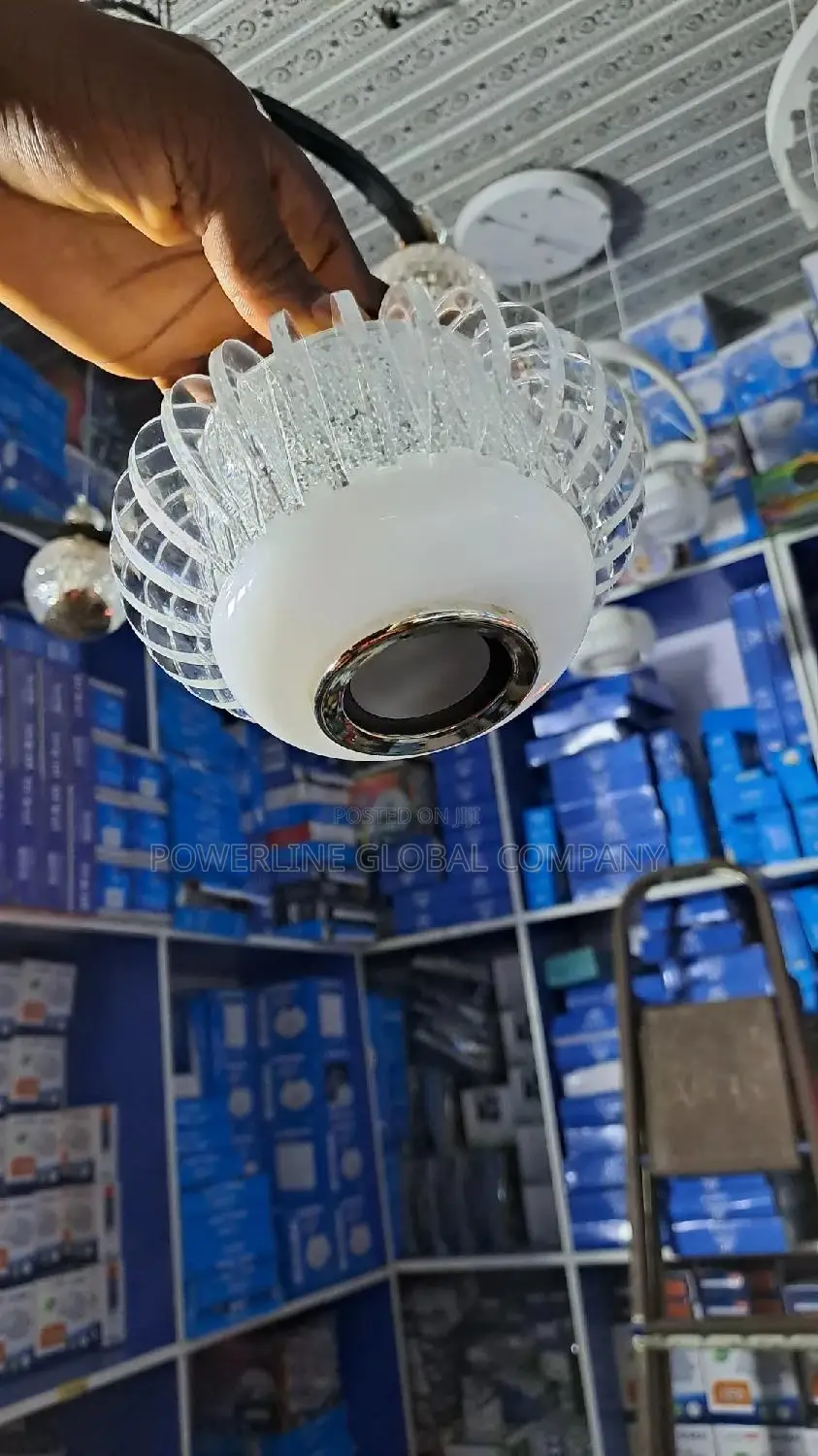 Music Bulb With Remote and Bluetooth Connection Speakers