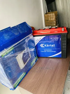 Kartel 12v220a Tubular Battery With 18 Months Warranty