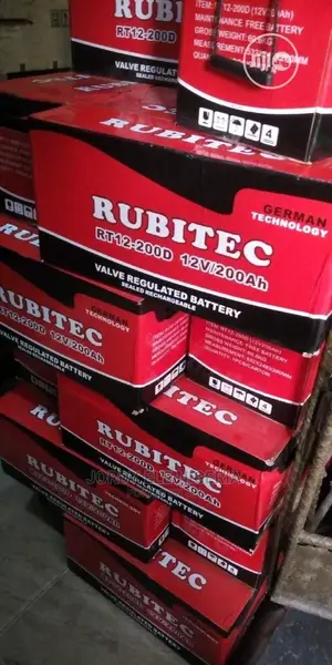 Rubitec Solar Battery 12v 200AH