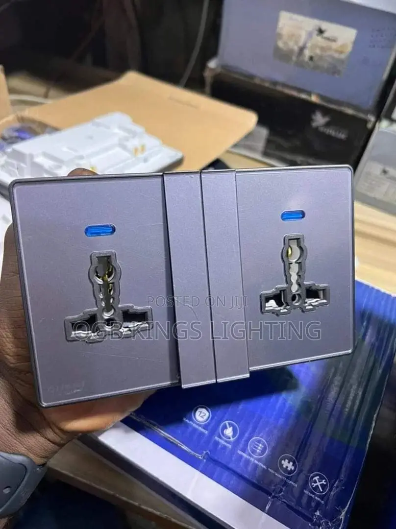 Switchs and Sockets 13ANS Double