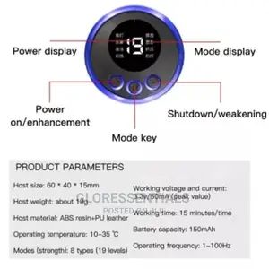 Rechargeable EMS Massager Device
