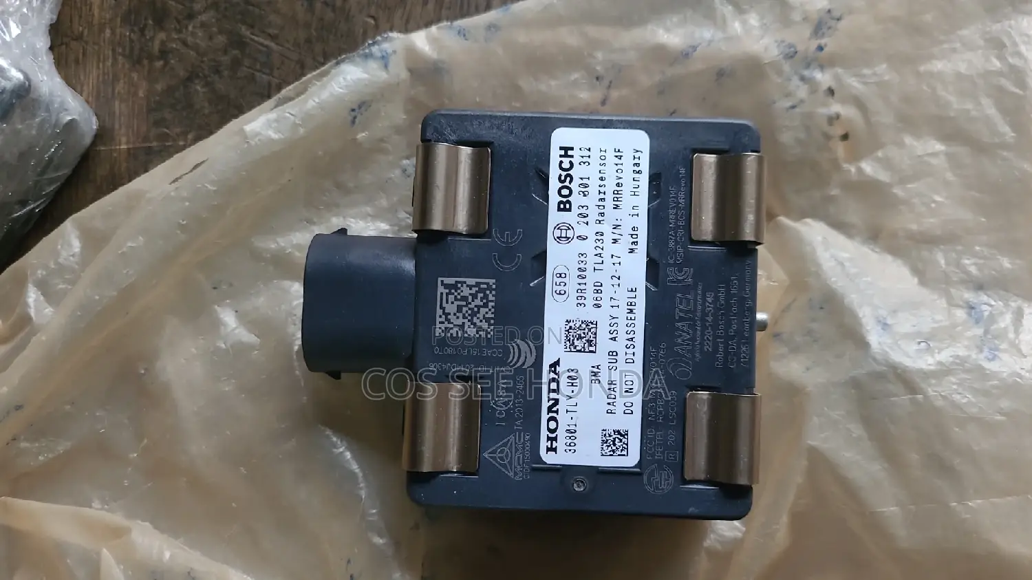 Radar Wave Sensor 2019 CRV