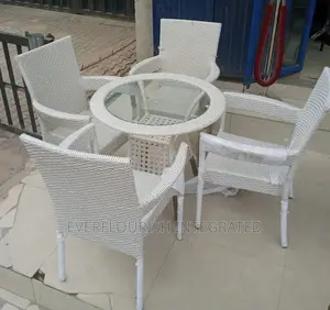 Set of Rattan Chair by 4