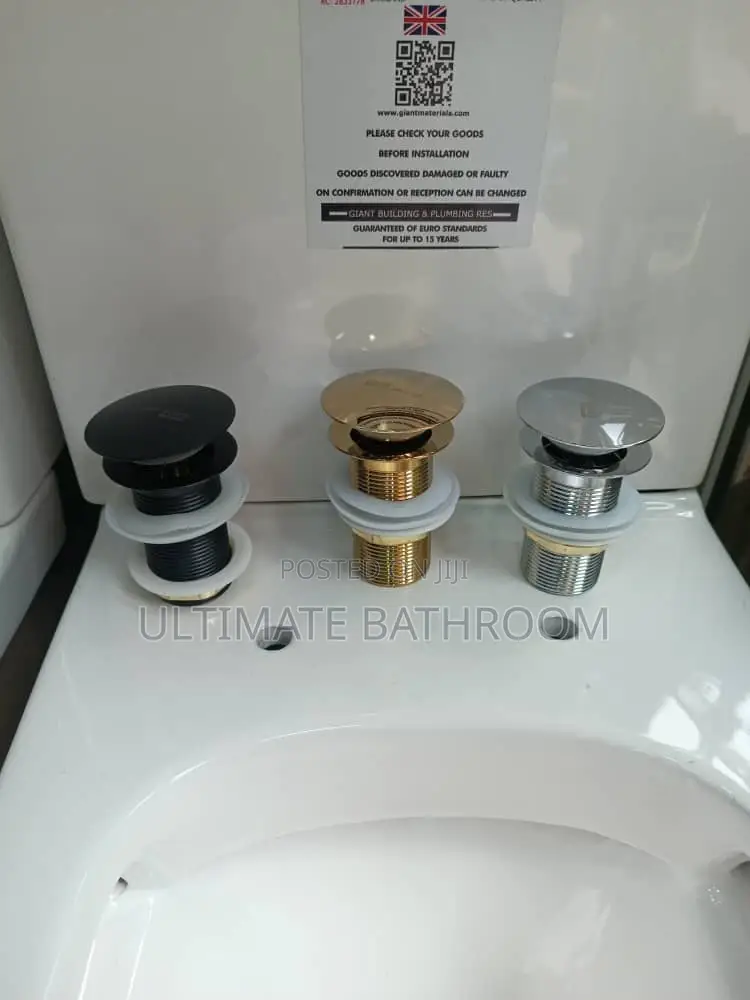 Pop Up Basin Pressing Waste