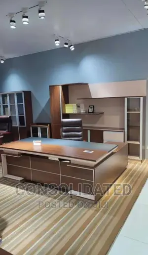 Quality Executive 2meters Wooden Office Table With Drawers.