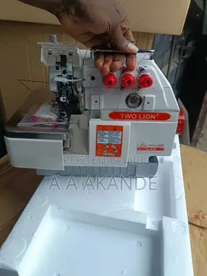 Two Lion Three Thread Industrial Overlock Machine
