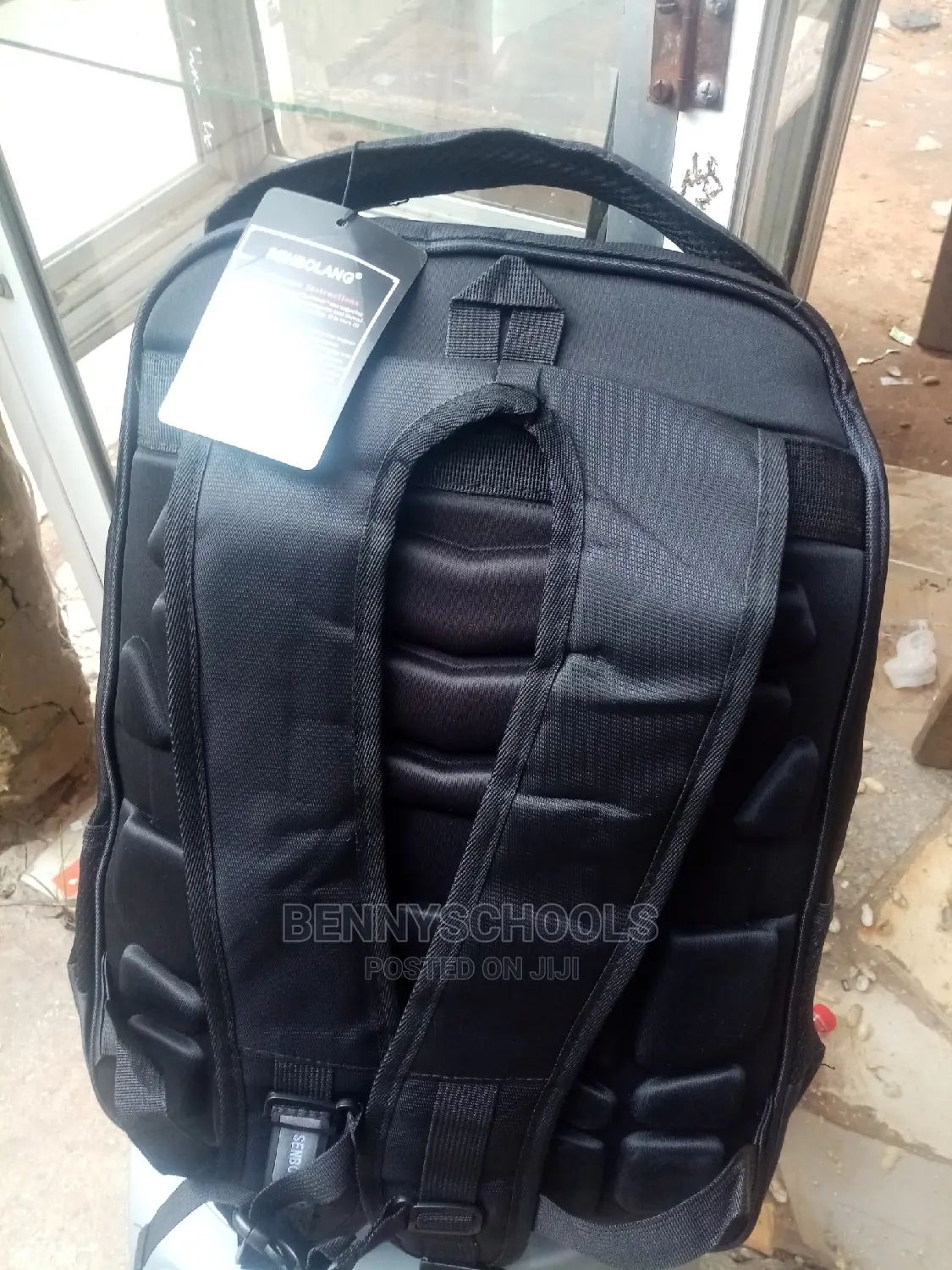 Black Tigger Head Backpack and Laptop Bag