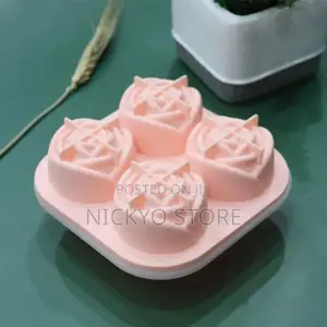 Rose Design Ice Cube Mold