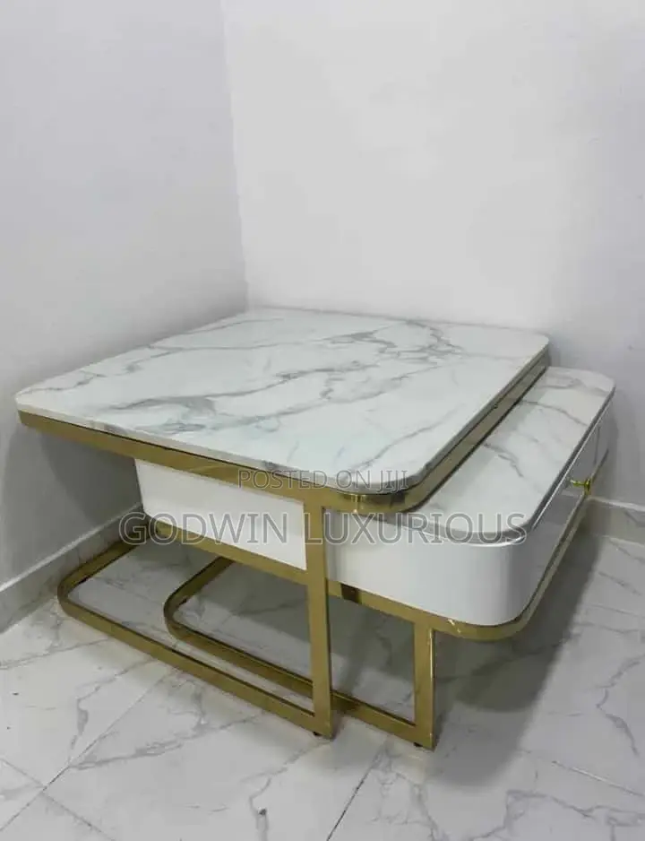 Side Table With Drawers