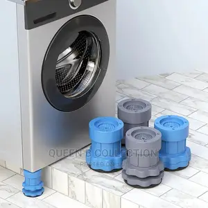Anti Vibration Washing Machine Stand (4 Pieces)