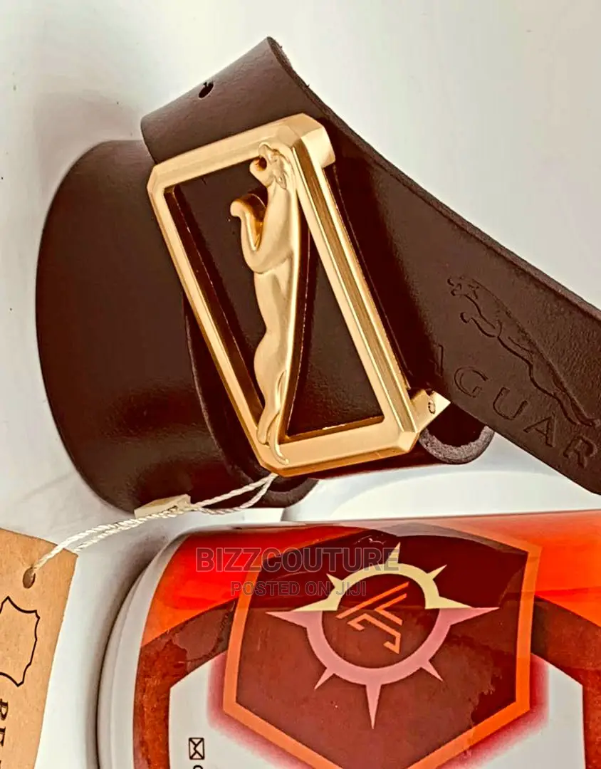 Original JAGUAR Leather Belts Available in Store