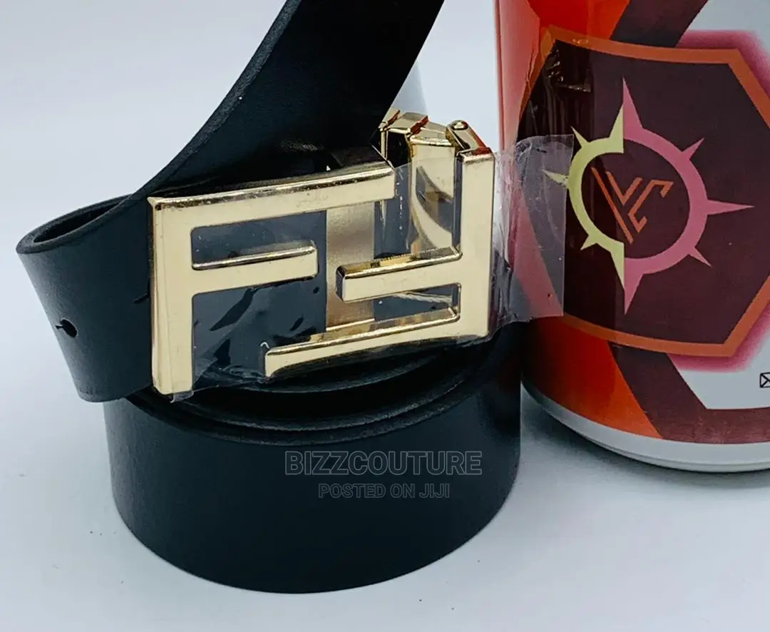 Original FENDI Leather Belts Available in Store