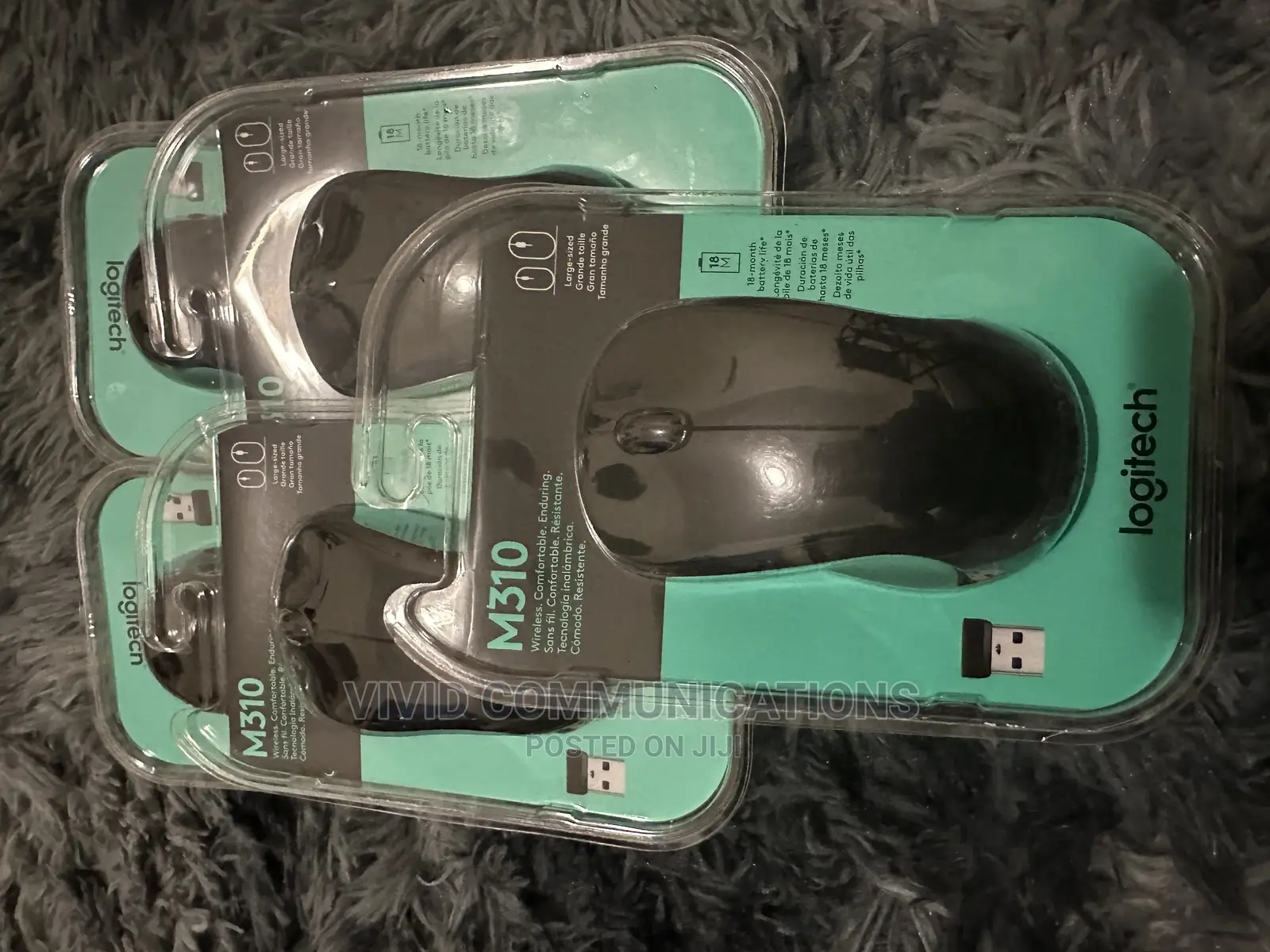 Logitech Wireless Mouse M310 (Black)