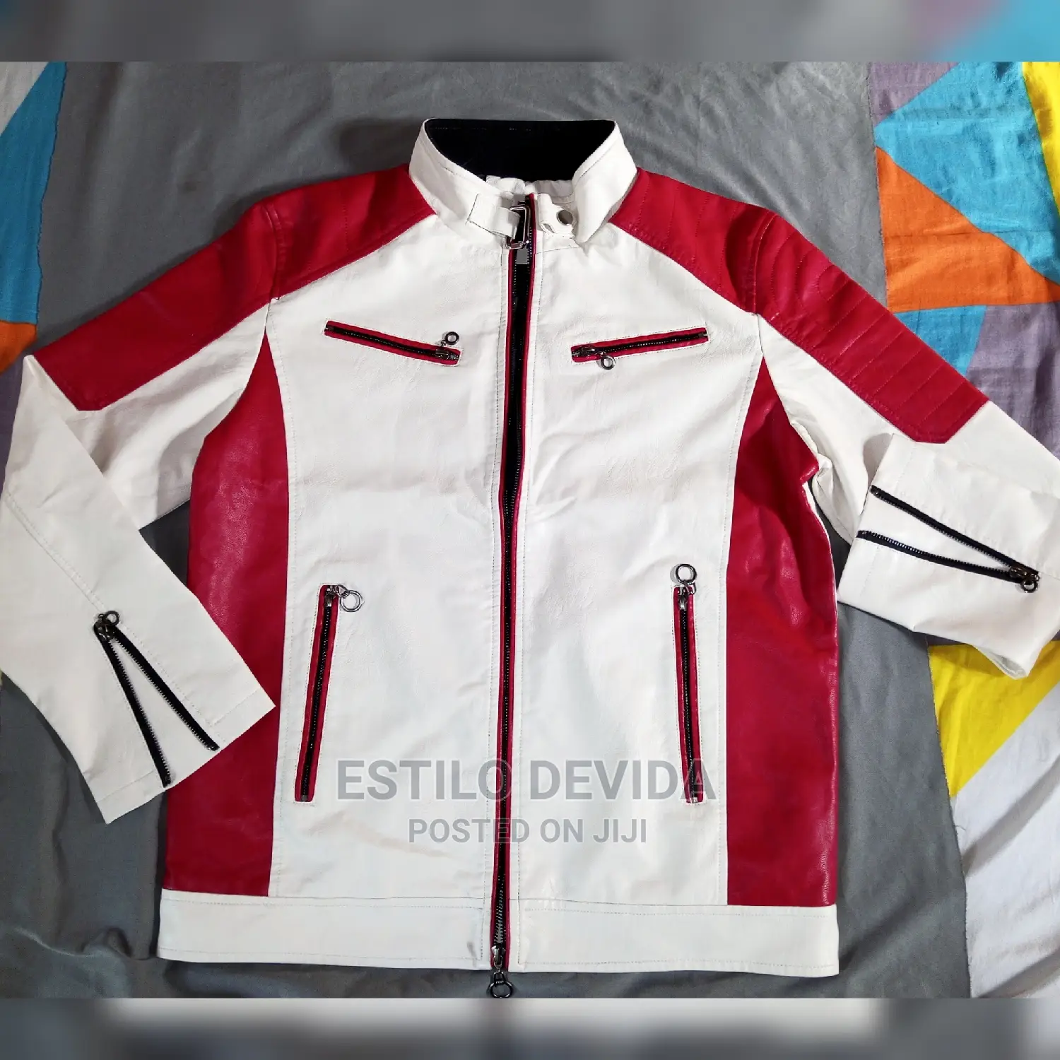 White Leather Jacket