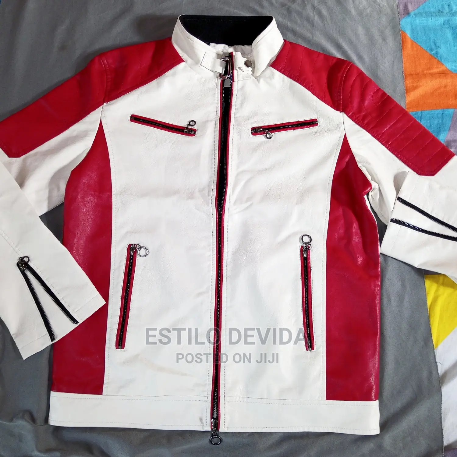 White Leather Jacket