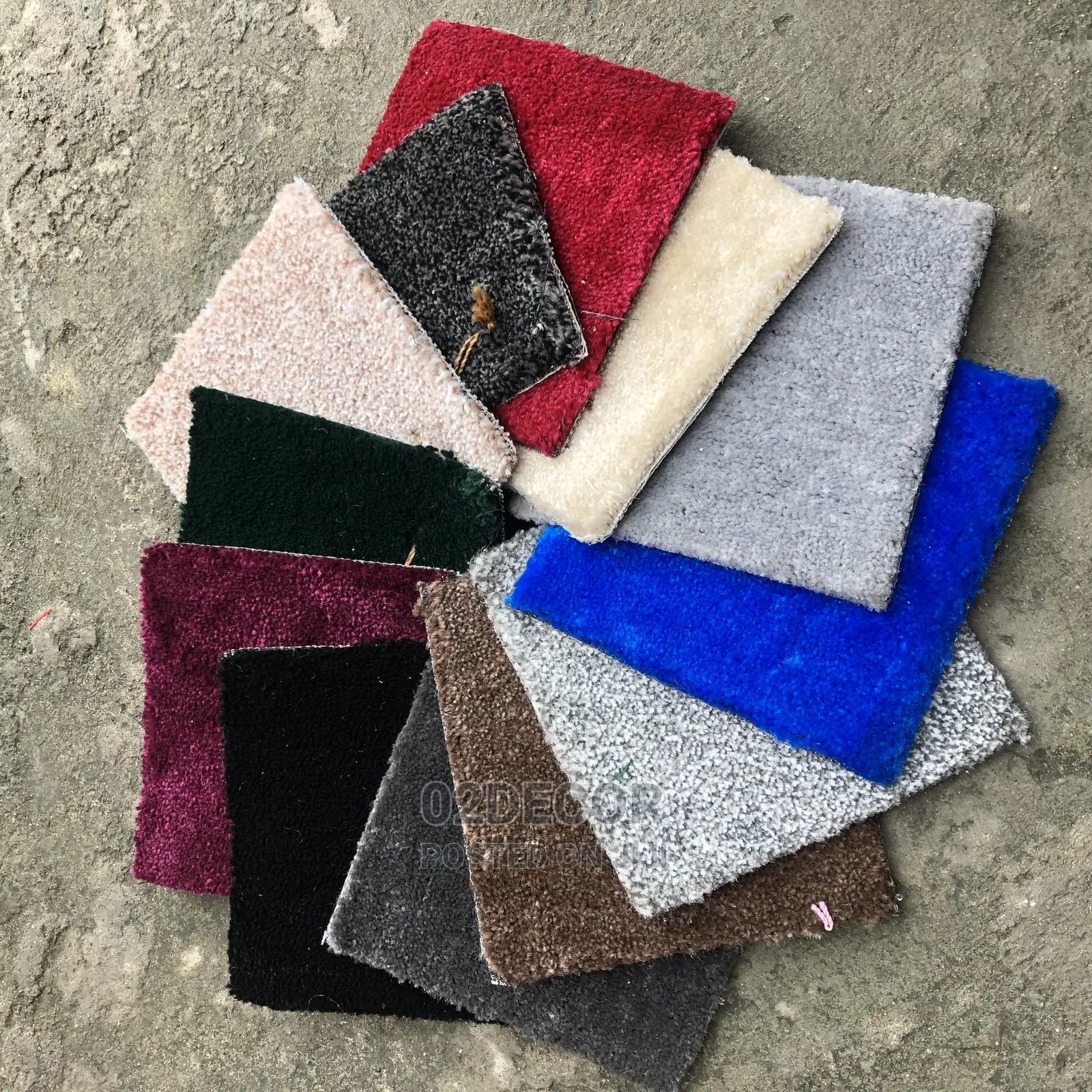 Plain Rugs (We Sell Per Sqm)
