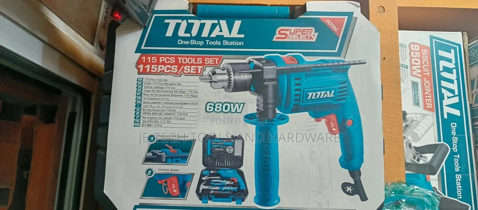 115 PCS TOTAL Tools Set