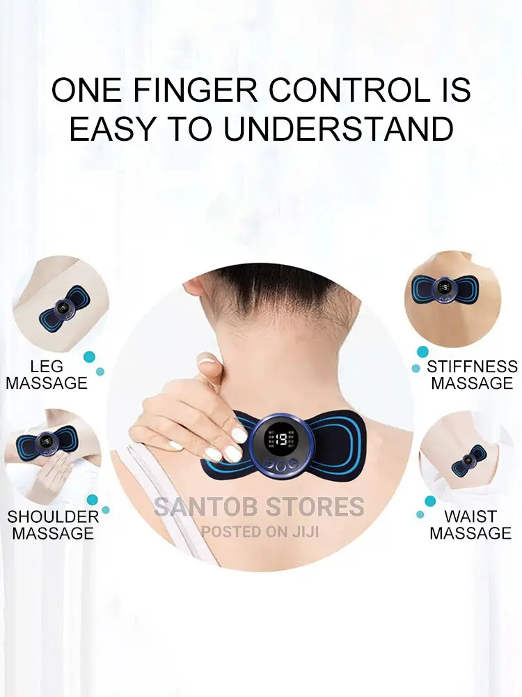 Lcd Display Mini Massager
