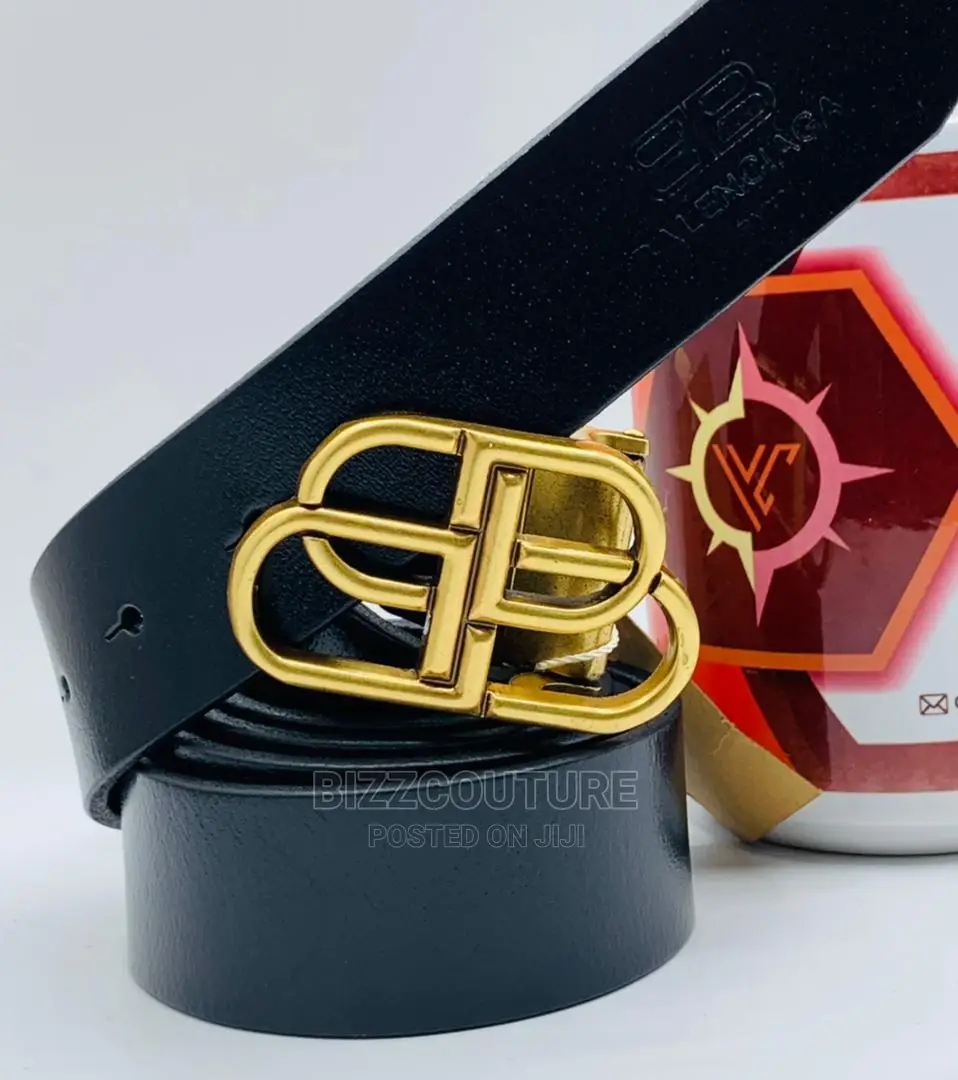 Original BALENCIAGA Leather Strap Belts Available in Store