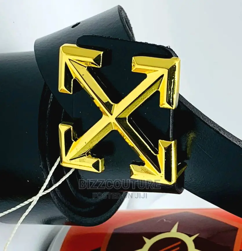 Original OFF-WHITE Leather Belts Available in Store