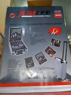 187pcs Jumlee Tools Box