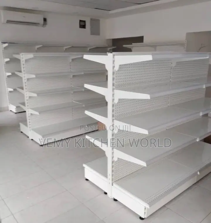 Double Supermarket Shelves