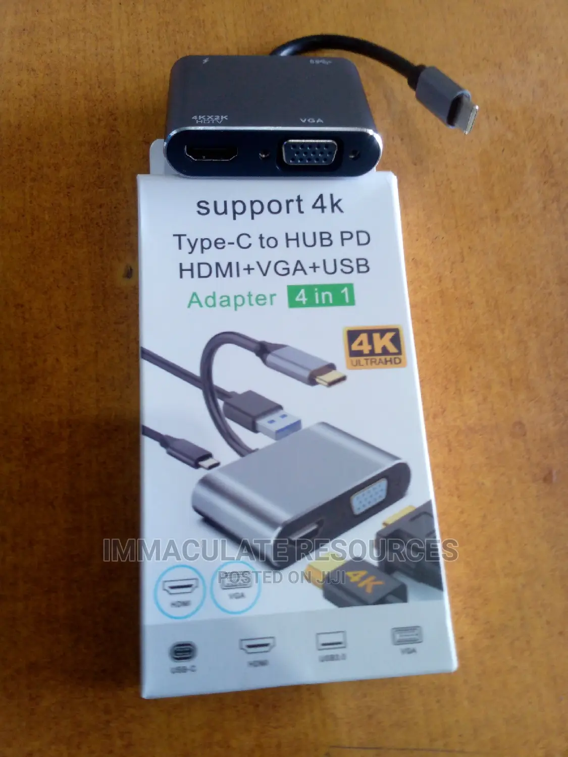 4 in 1 Type C Docking Station