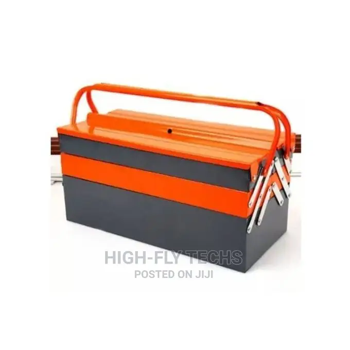 5 Compartments Empty Toolbox