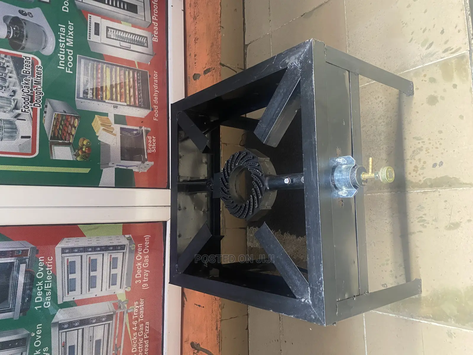 Single Gas Burner Big Cooker