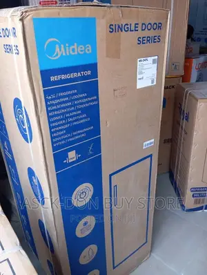 Midea 190ltrs Single Door Fridge Available , Powerful