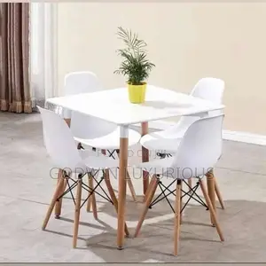 Plastic Wooden Leg Chairs