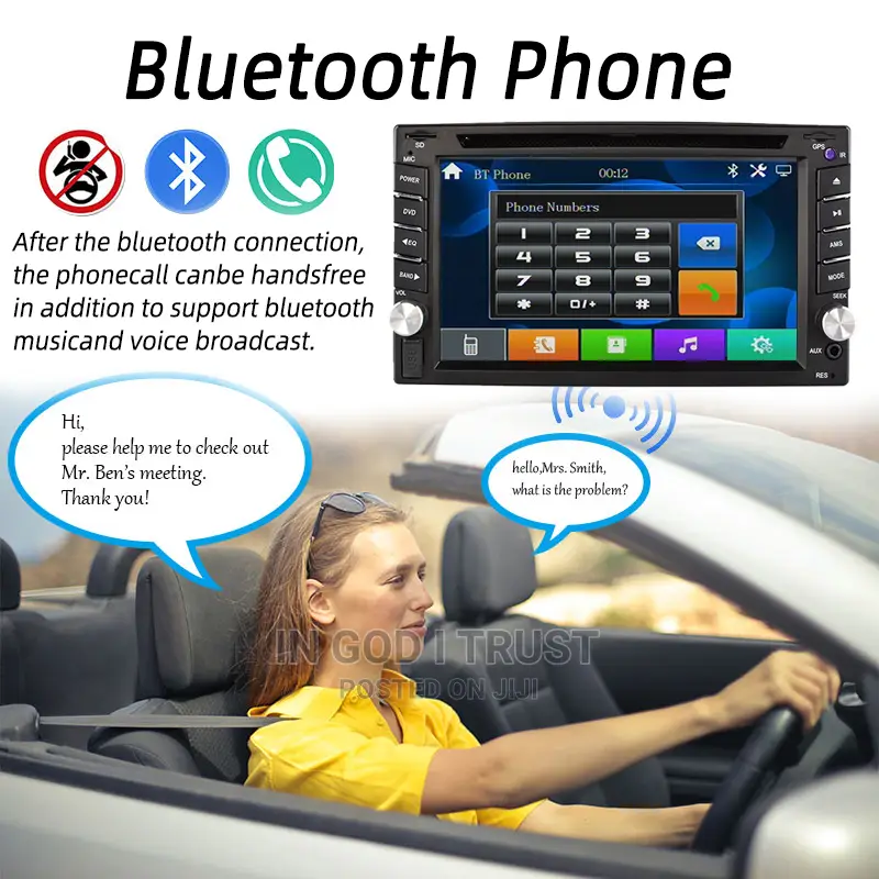 MP5 Player 2 Din Radio DVD/CD Player 7" Remote Control Car