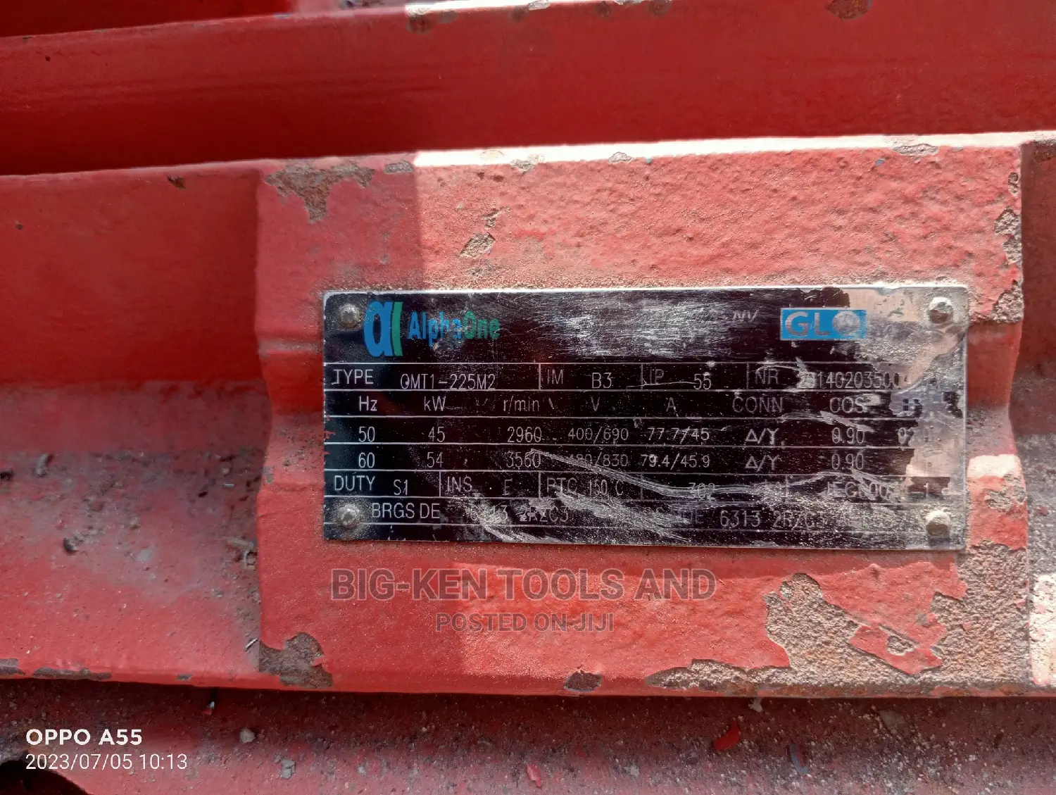 60hp Electric Motor/Tokunbo