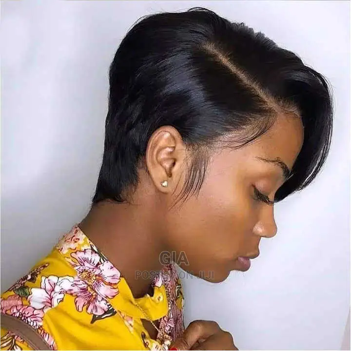 Short Pixie Cut Wig With Lace Closure