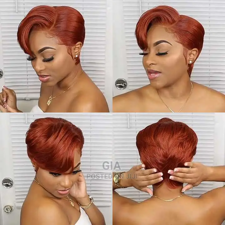 Short Pixie Cut Wig With Lace Closure