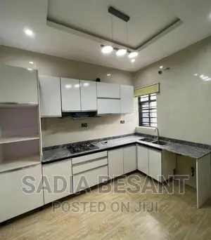 Contemporary Kitchen Cabinet Design With Accessories