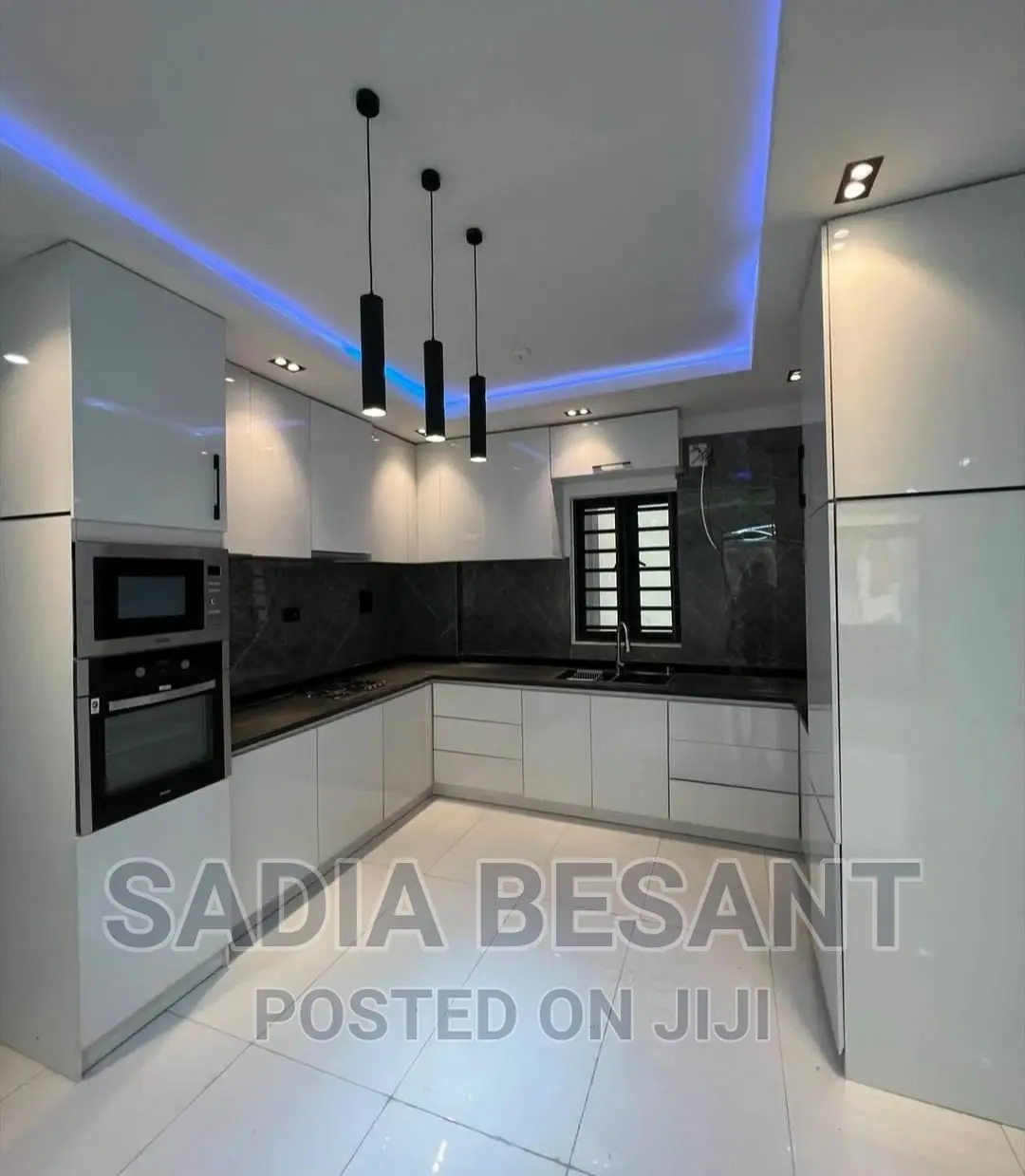 Luxury Kitchen Cabinet Design With Accessories