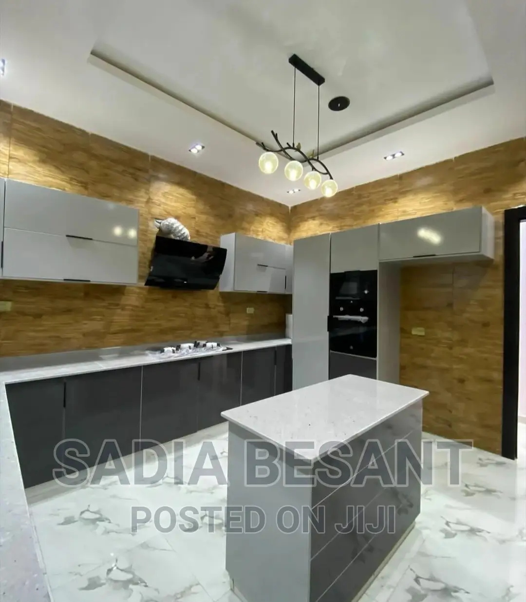 Luxury Kitchen Cabinet Design With Accessories