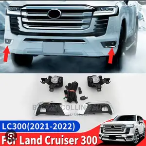 Fog Lights and Covers Toyota Landcruiser 2022-2023