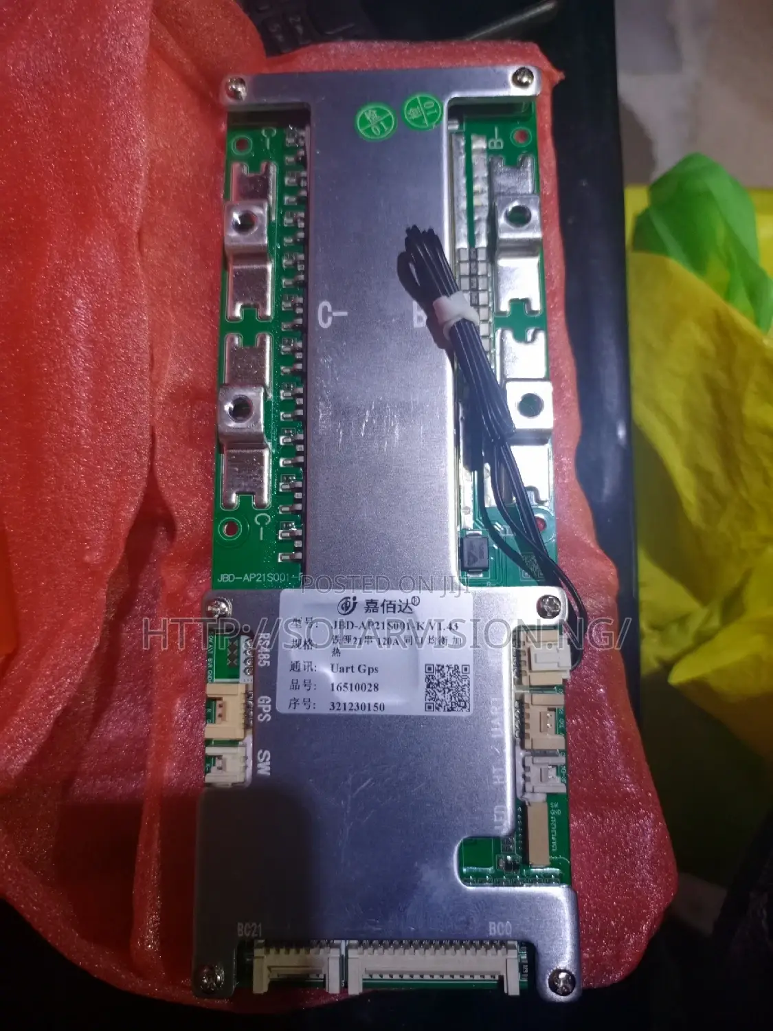JBD Smart Bluetooth 120ah BMS Lifepo4