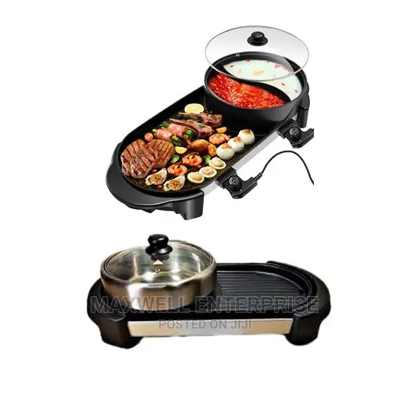 Ambiano 2in1 Electric Grill With Hot Pot