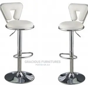 Adjustable Barstool With Round Seat