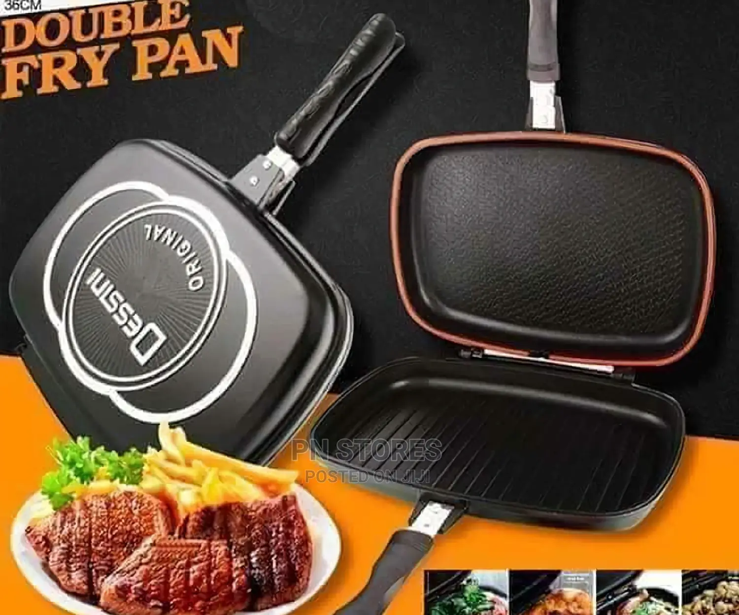 Dessini Double Grill Pan
