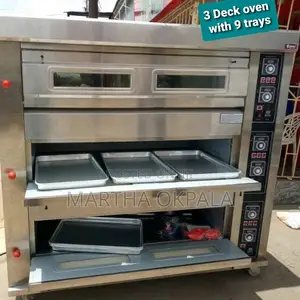 3 Deck 9 Tray Oven