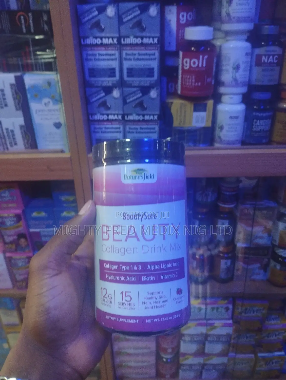 Nature's Field Beauty Collagen Drink Mix