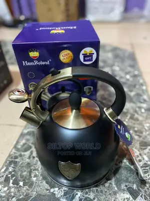 3L Black Hausroland Whistling Kettle