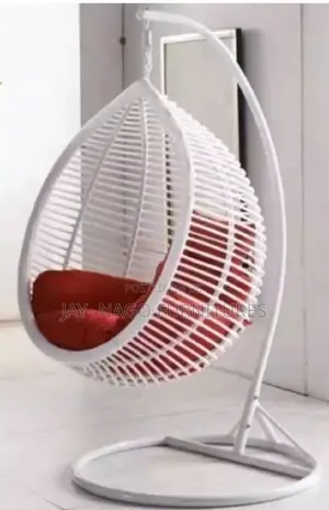 White Design Garden Swinging Chair