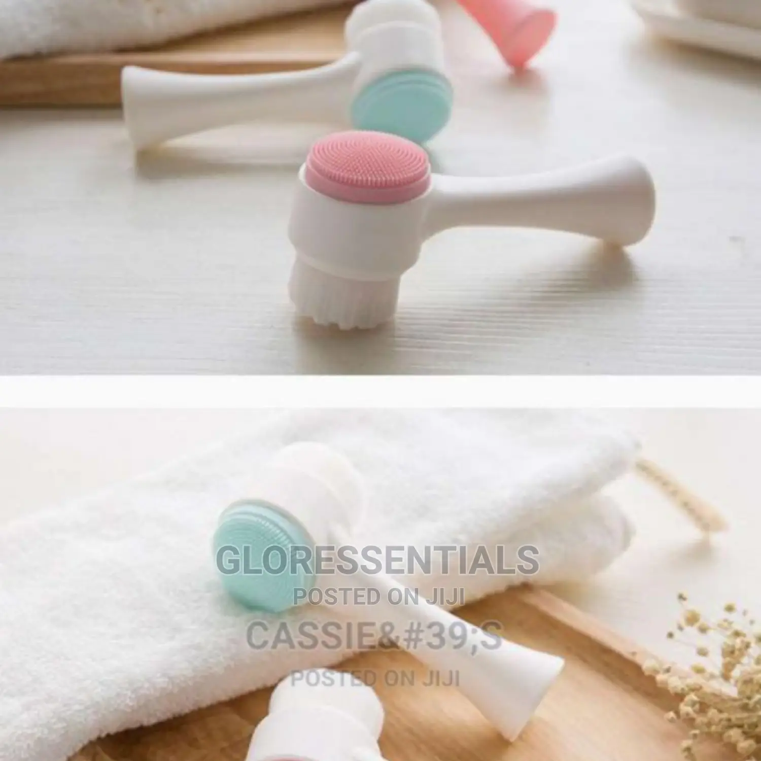 3D Double Sided Face Cleaning Brush