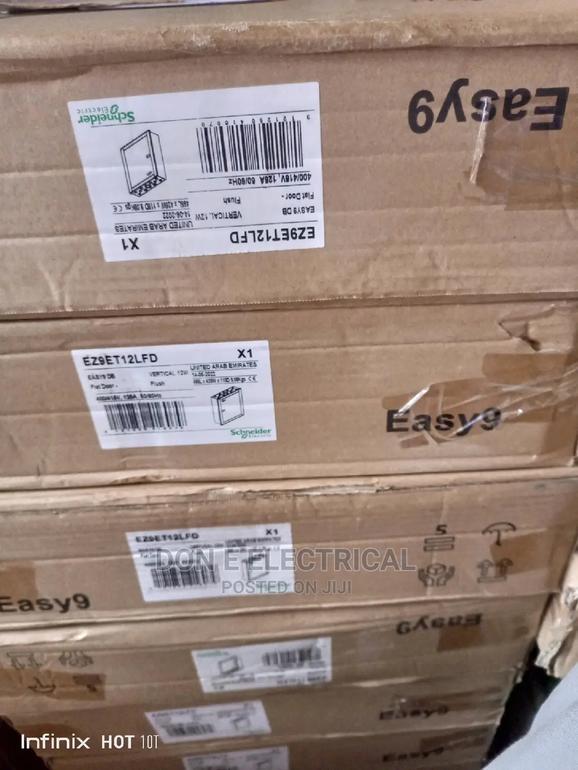 Original D4 3phase Schneider Distribution Board